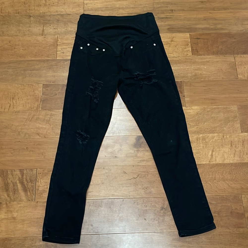 Boohoo maternity jeans